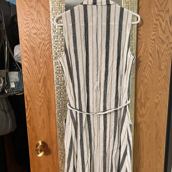 KAREN SCOTT STRIPED MAXI DRESS… XS… 19” PI TO PIT… 56” LONG… NEW WITH TAGS - Picture 7 of 11